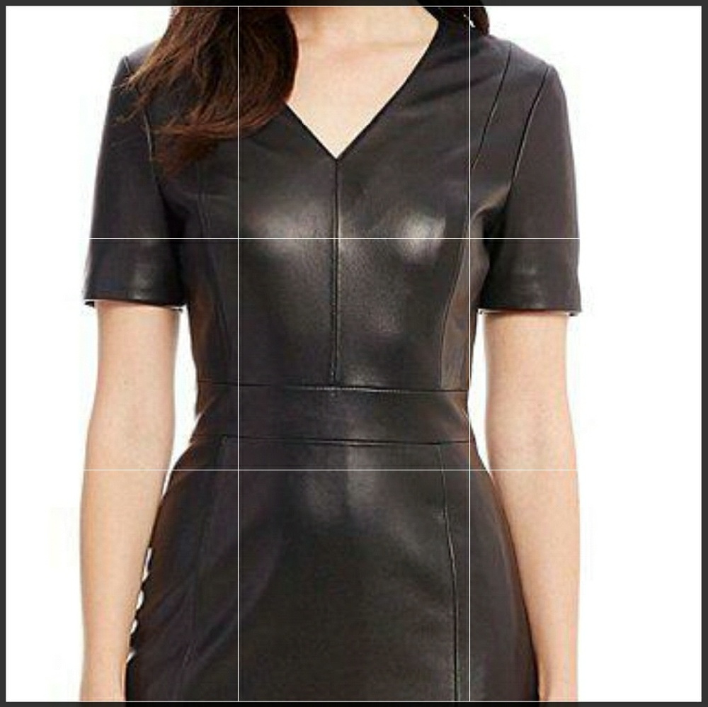 Black leather dress ( Antonio Melanie)
